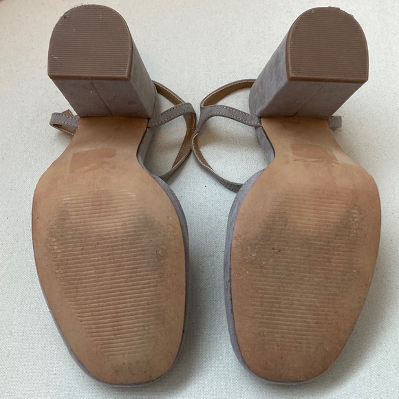 ASOS Grey 'Penny' Block Heels - Picture 5 of 7